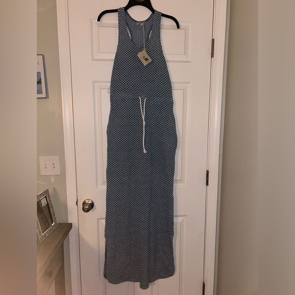 NWT Faherty Marina Dress Fish Scale size small